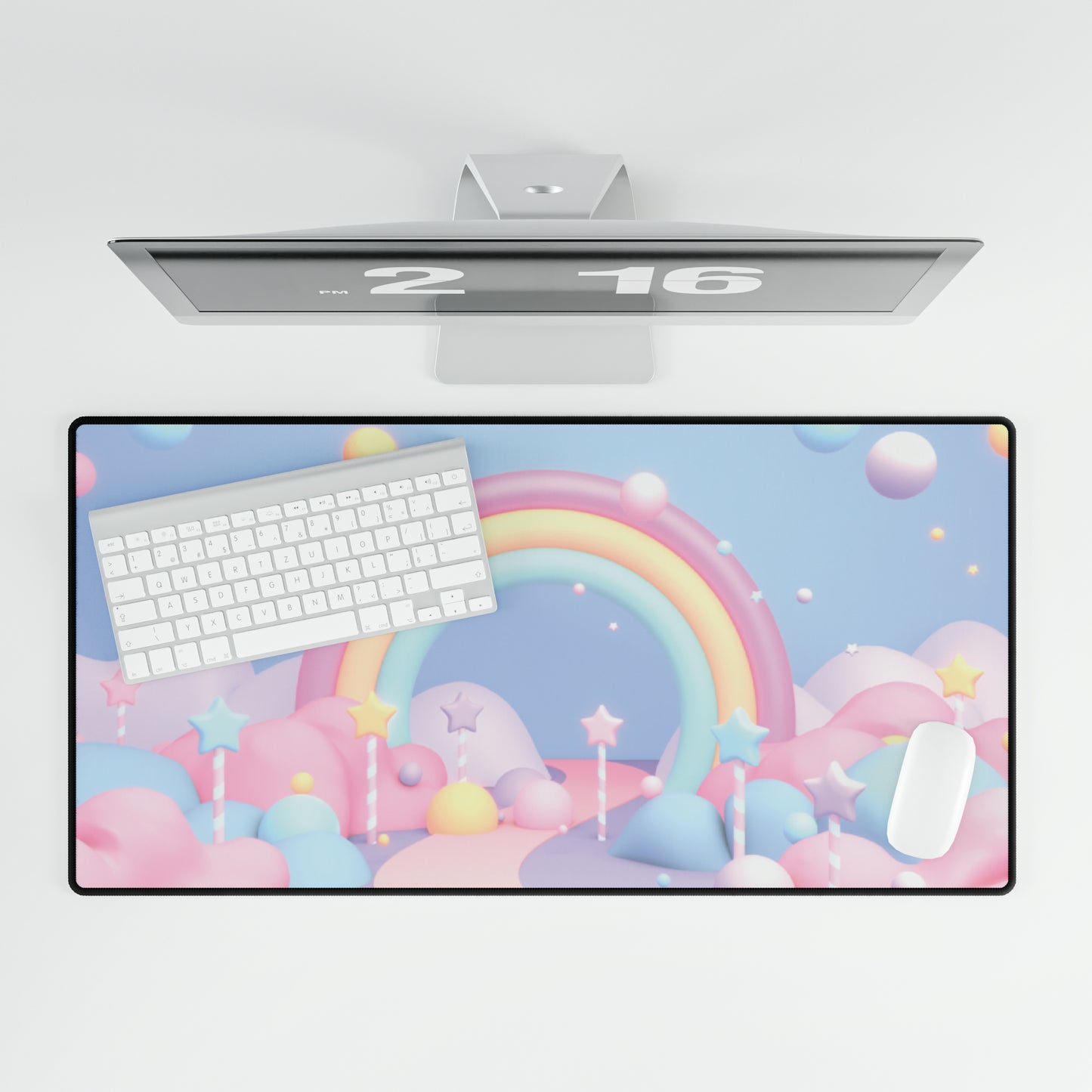 Rainbow Dream Desk Mat