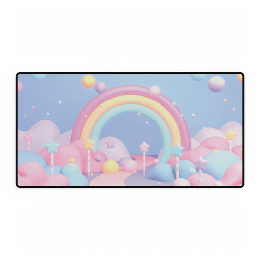 Rainbow Dream Desk Mat