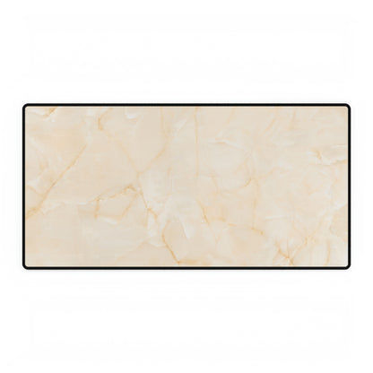 Beige Marble Desk Mat