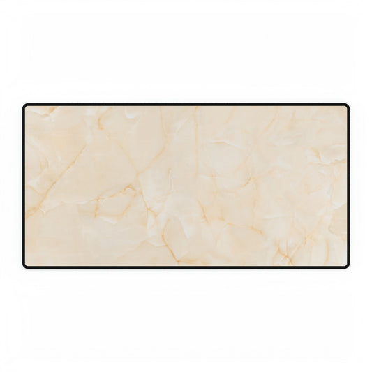 Beige Marble Desk Mat