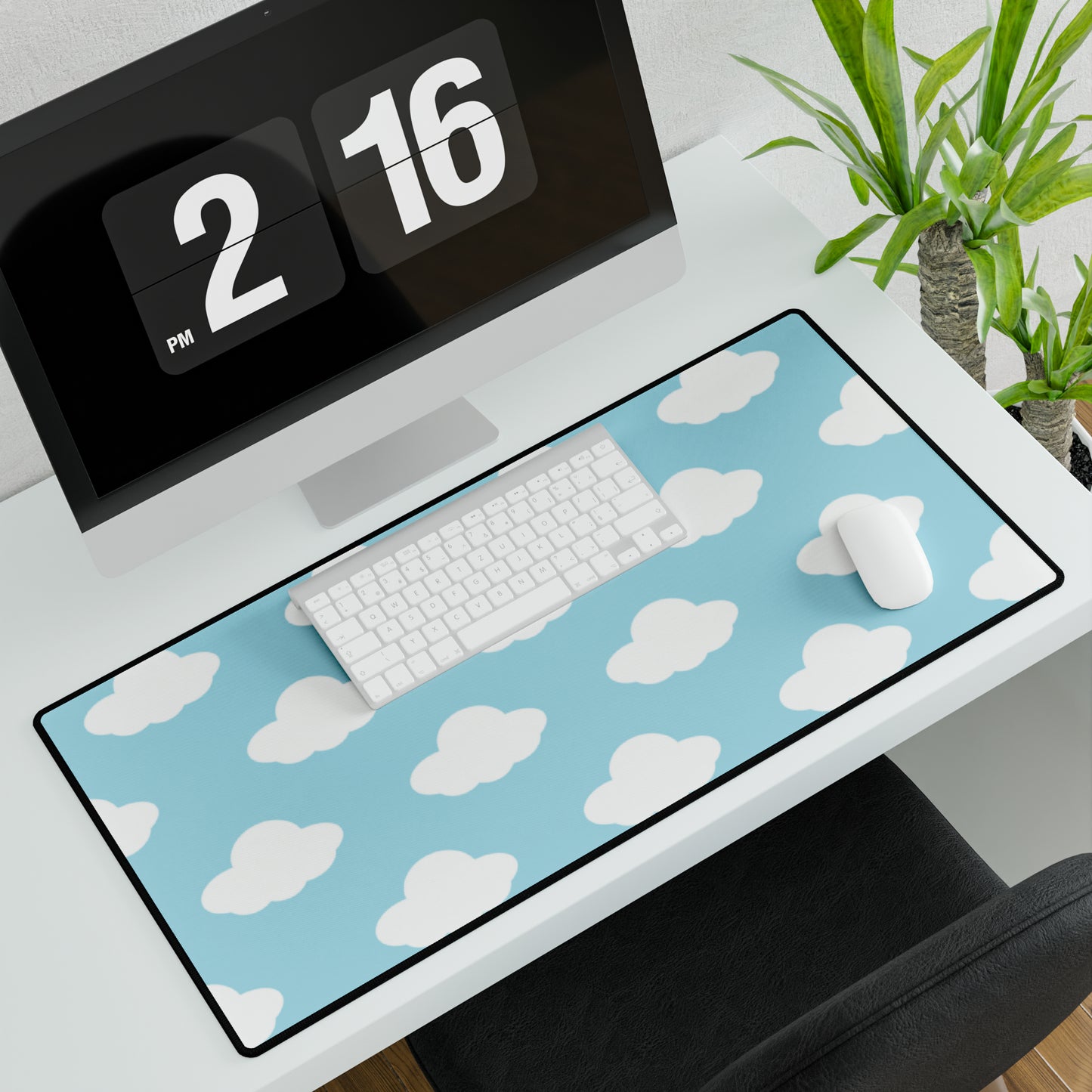 Cloud Pattern Desk Mat