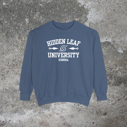 Hidden Leaf University Heavy Sweatshirt Unisex