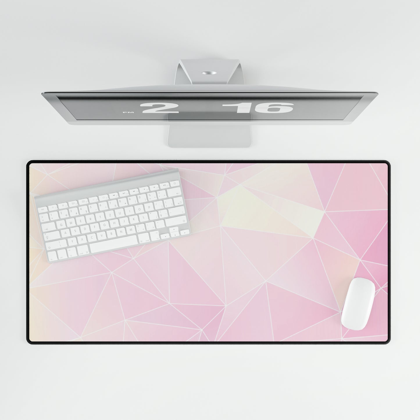 Pink Prism Desk Mat