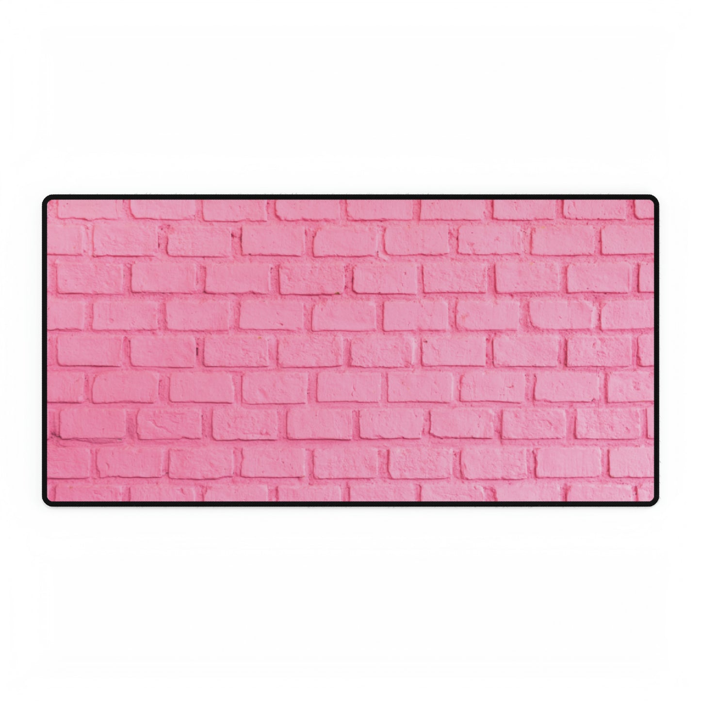 Pink Brick Desk Mat