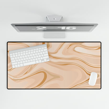 Liquid Beige Desk Mat