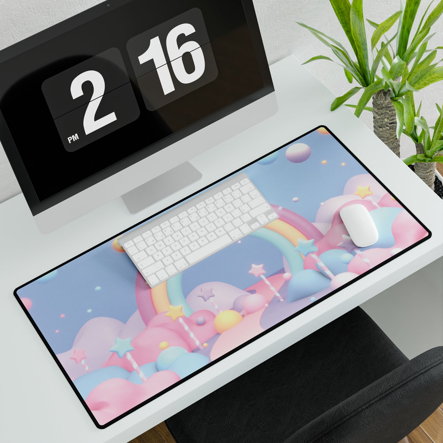 Rainbow Dream Desk Mat