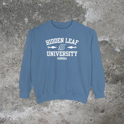 Hidden Leaf University Heavy Sweatshirt Unisex