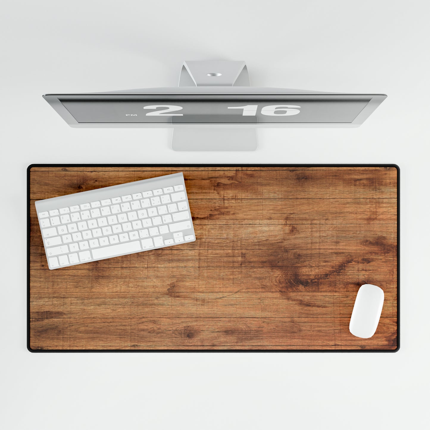 Wood Print Desk Mat