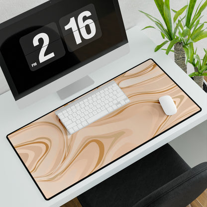 Liquid Beige Desk Mat