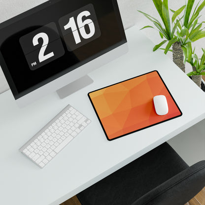 Orange Prism Desk Mat