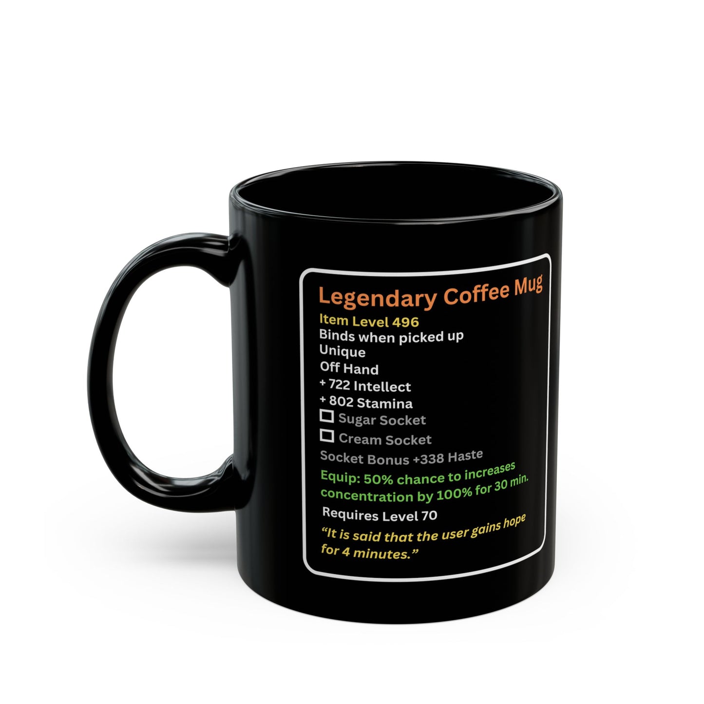 Legendary Coffee Mug (11oz & 15oz) - Limited Run