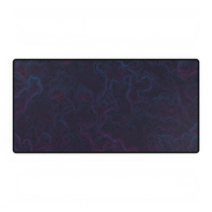 Purple Topography Desk Mat