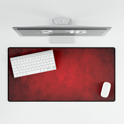 Red Stone Desk Mat