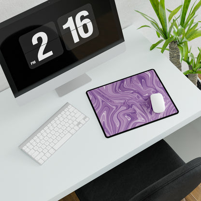 Lavender Liquid Desk Mat