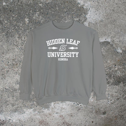 Hidden Leaf University Heavy Sweatshirt Unisex