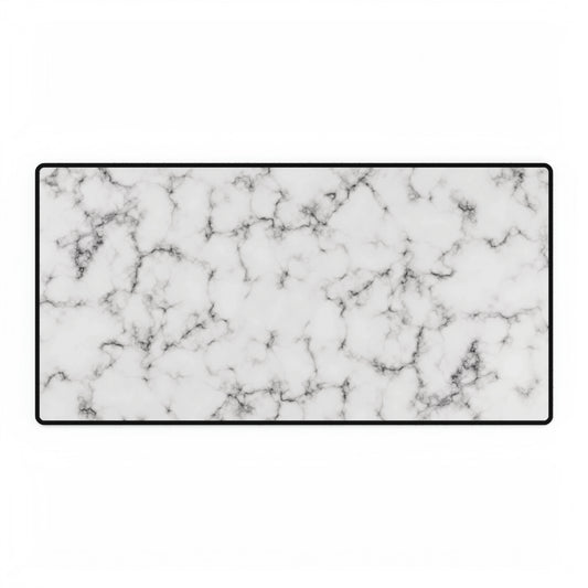 White Granite Desk Mat