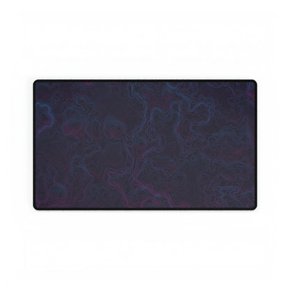 Purple Topography Desk Mat