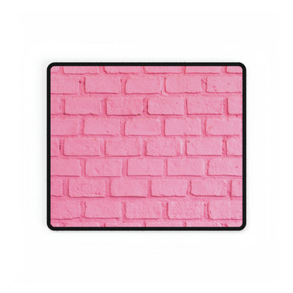 Pink Brick Desk Mat