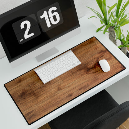 Wood Print Desk Mat