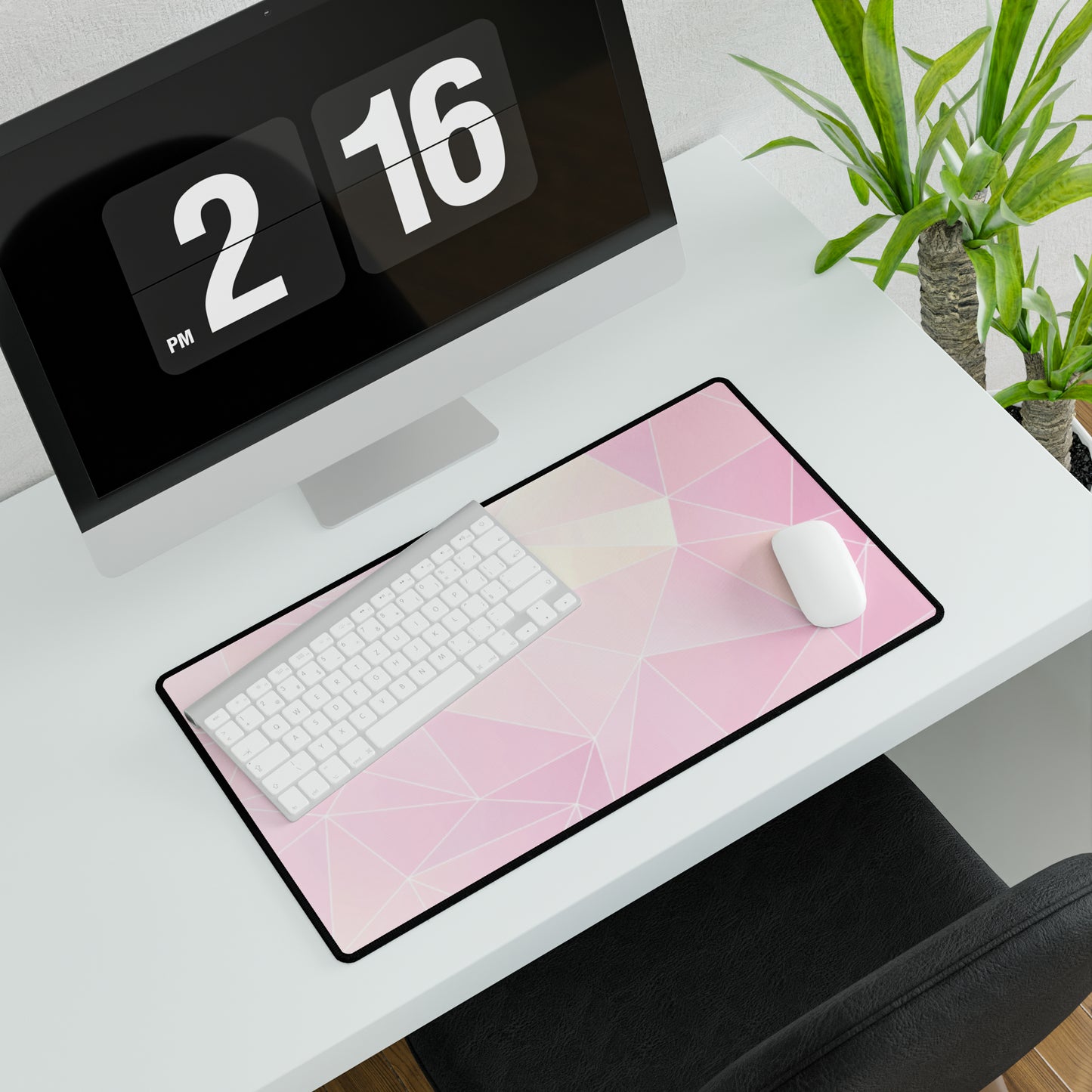 Pink Prism Desk Mat