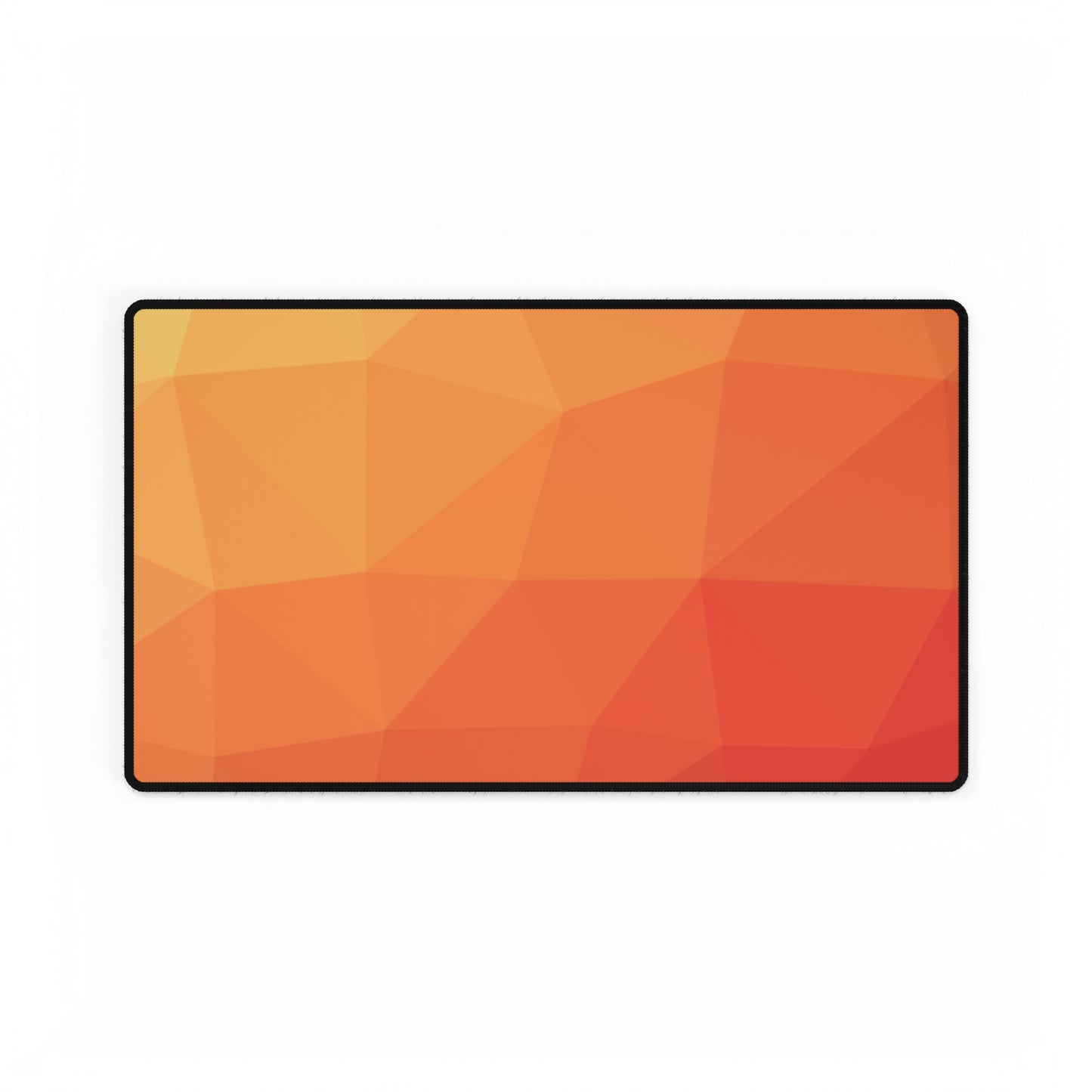 Orange Prism Desk Mat