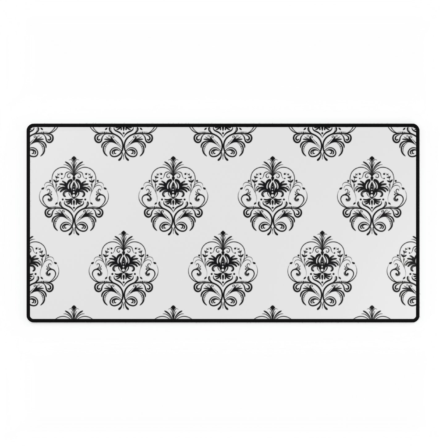 Victorian Black & White Desk Mat