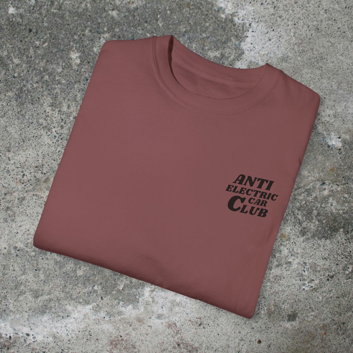 Anti Electric Car Club Unisex Medium Weight T-shirt