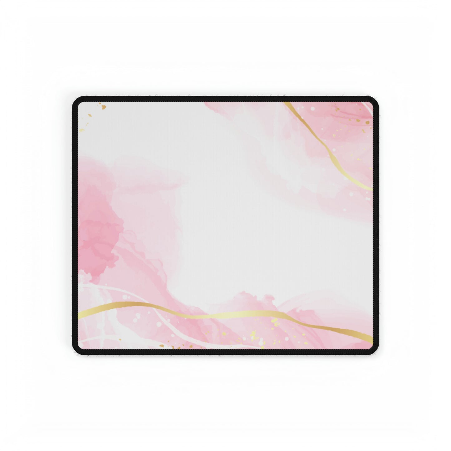 Pink and Gold Desk Mat