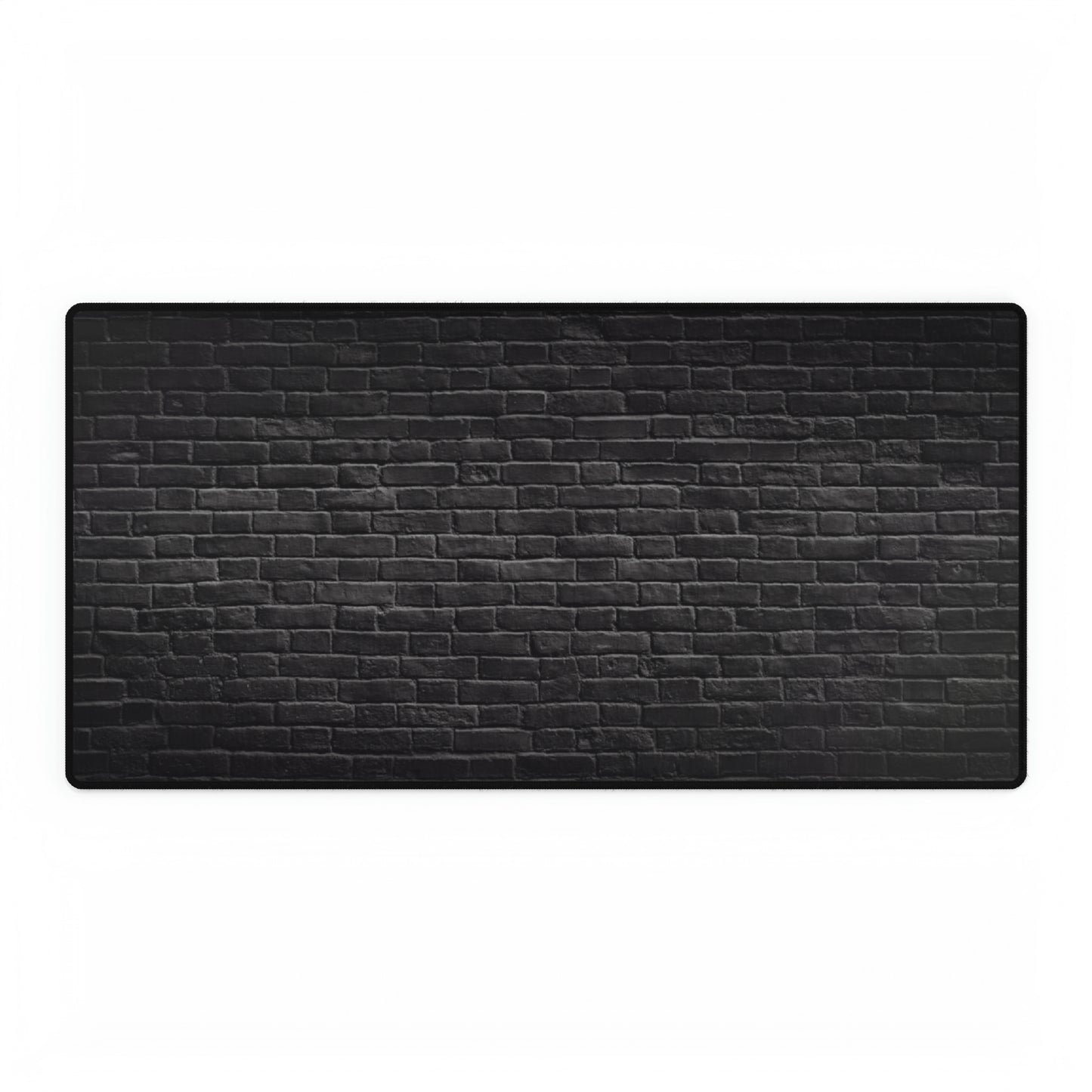 Black Brick Desk Mat