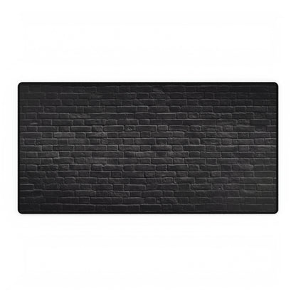 Black Brick Desk Mat