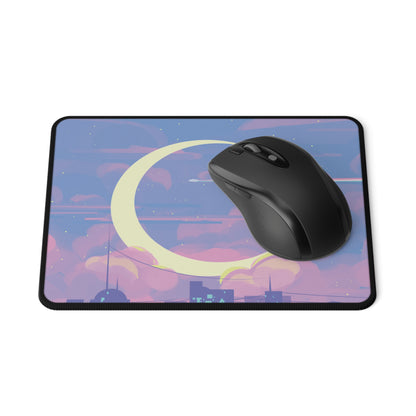 SM Crescent Moon Non-Slip Gaming Mouse Pad