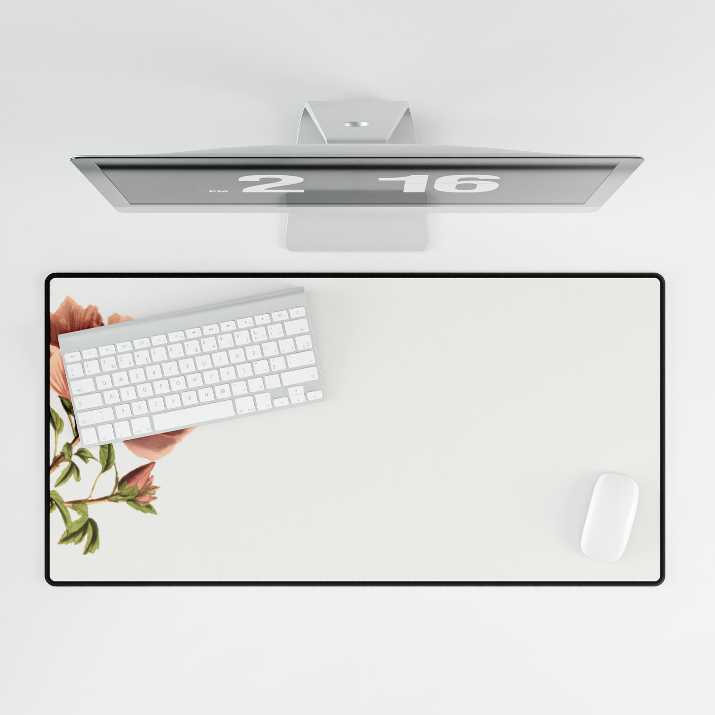 Floral Simple Desk Mat