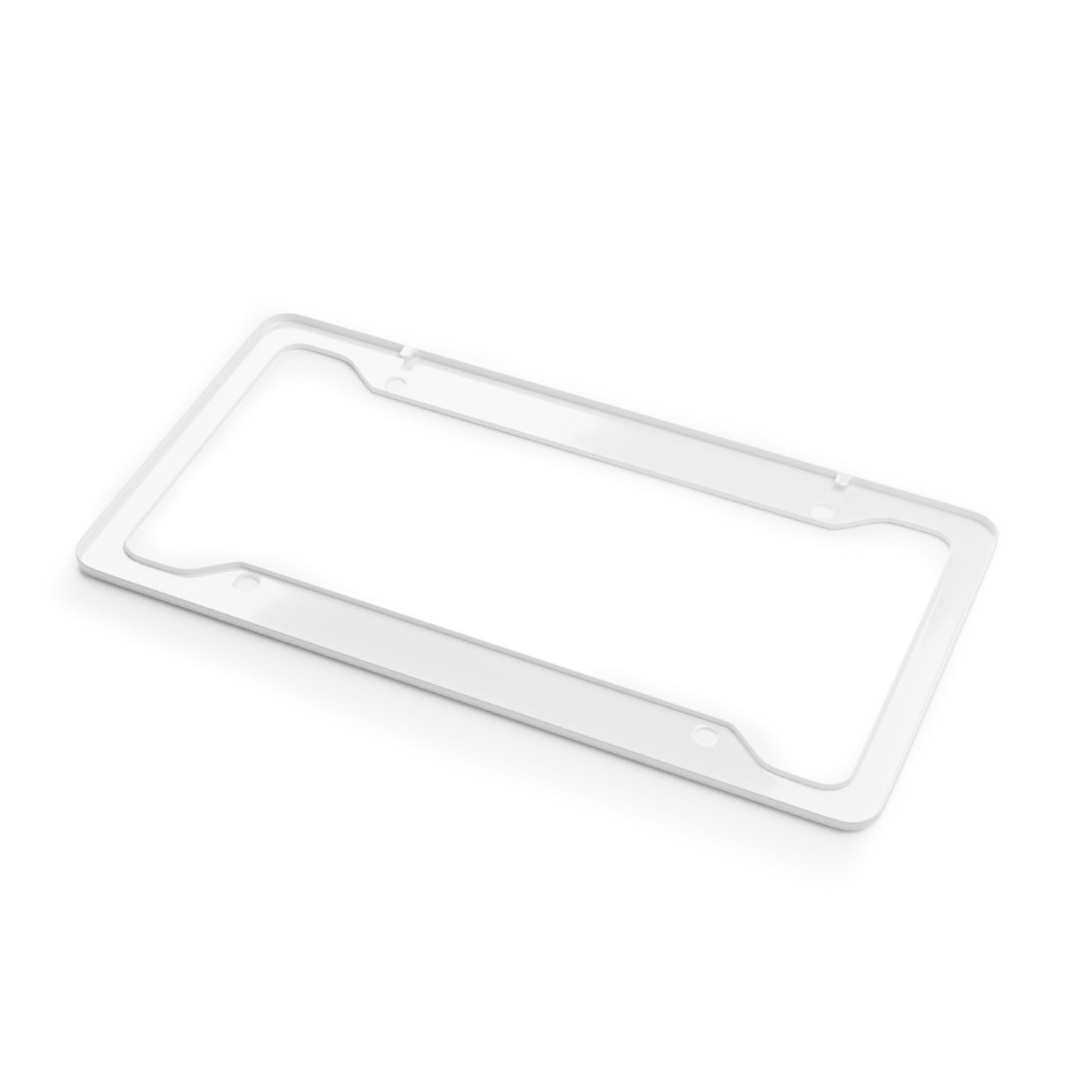 Live, Laugh, Disrespect Your Surroundings Aluminum License Plate Frame