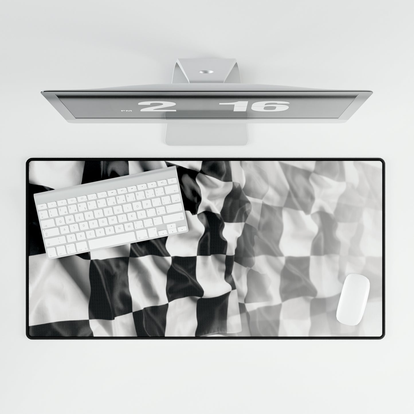 Checkered Flag Desk Mat