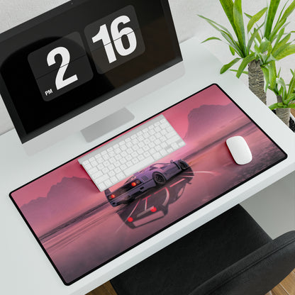 Retro Ferrari Desk Mat