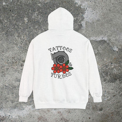 Tattoos & Turbos Unisex Heavy Hoodie