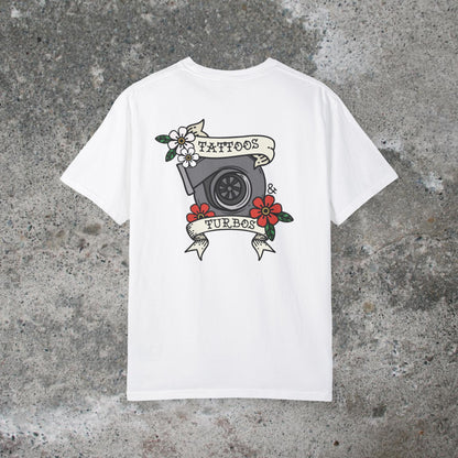 Tattoos & Turbos V2 Unisex Medium Weight T-shirt