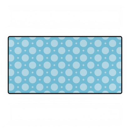 Blue Bubbles Desk Mat