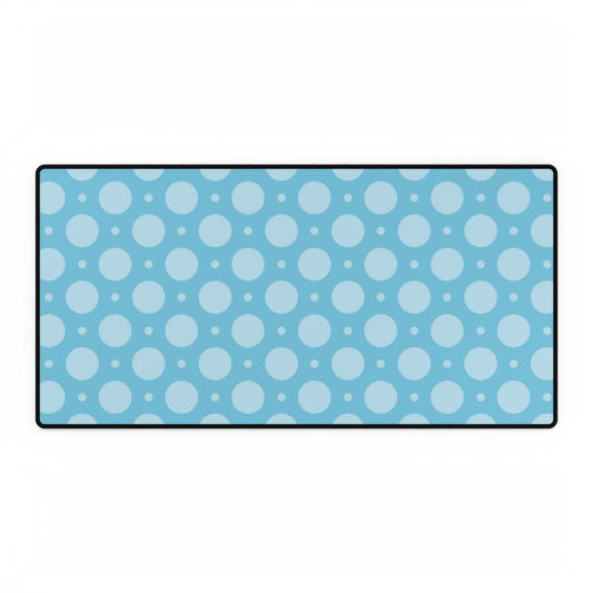 Blue Bubbles Desk Mat