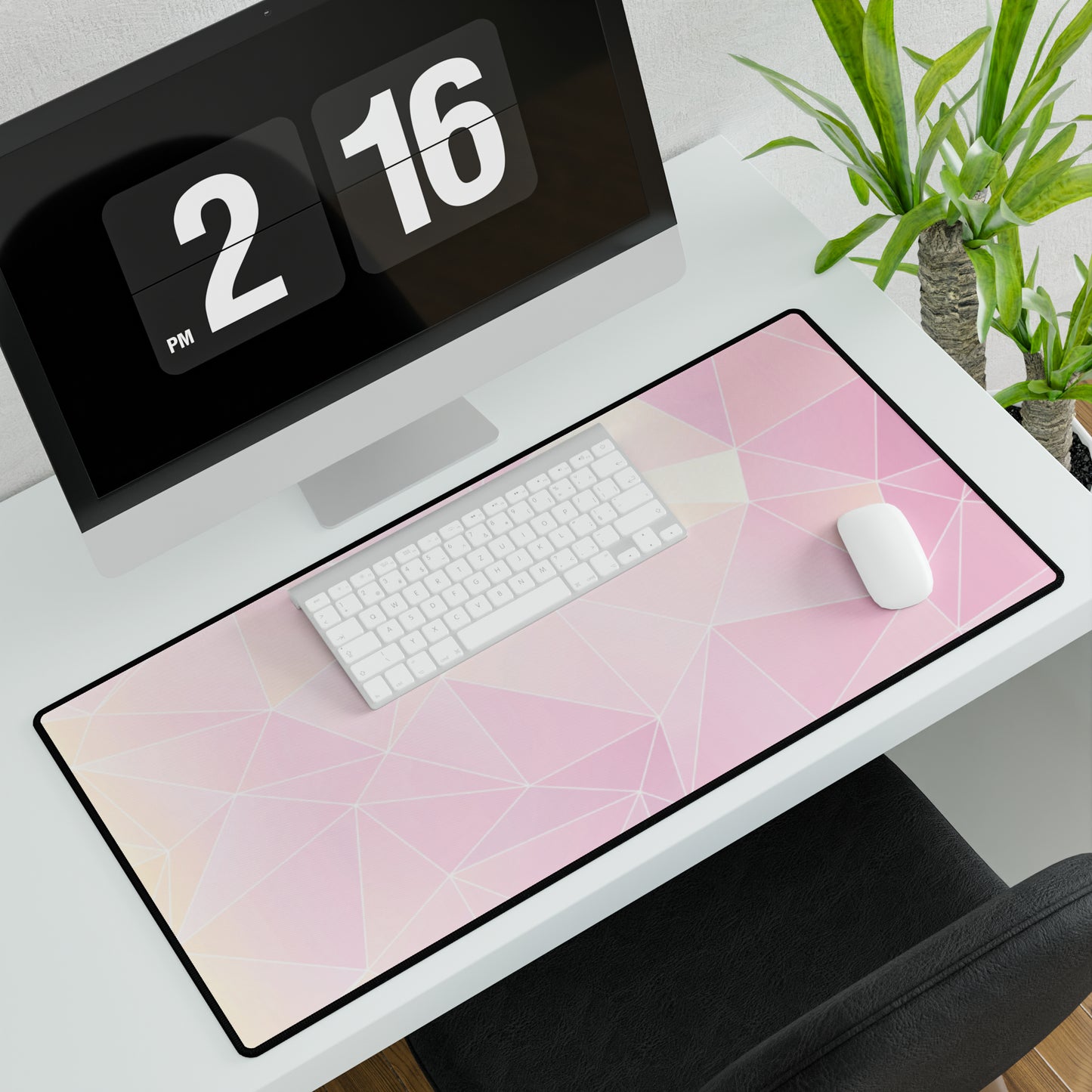 Pink Prism Desk Mat