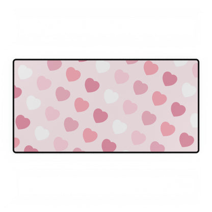 Heart Pattern Desk Mat