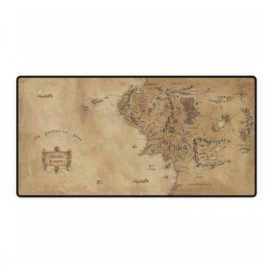 Middle Earth LOTR Map Desk Mat