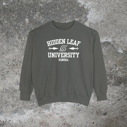 Hidden Leaf University Heavy Sweatshirt Unisex