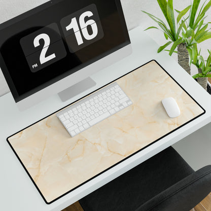 Beige Marble Desk Mat