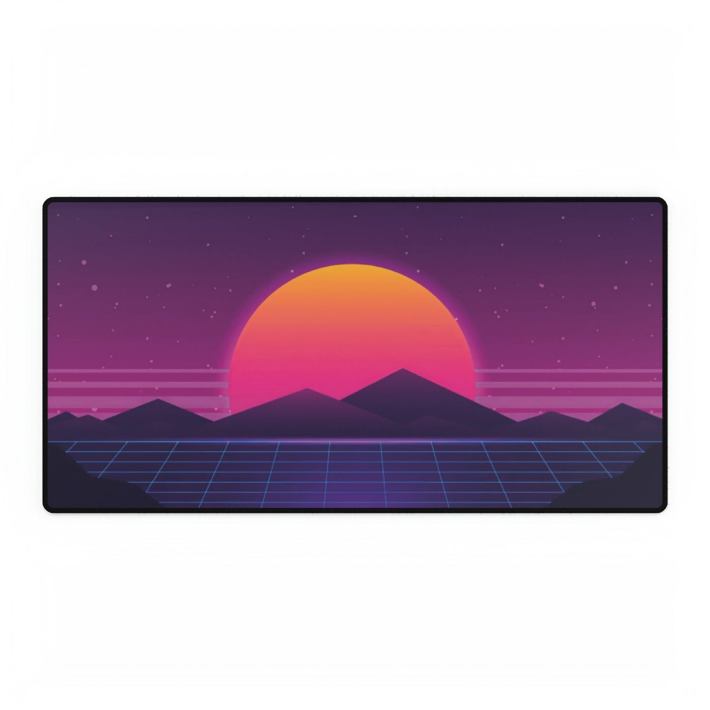 Synth Retro Desk Mat