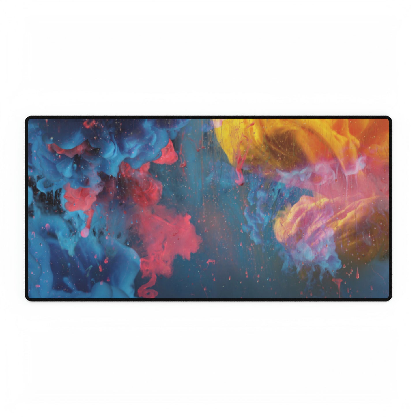 Paint Explosion Desk Mat