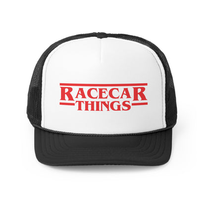 Racecar Things Trucker Cap