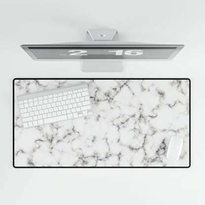 White Granite Desk Mat