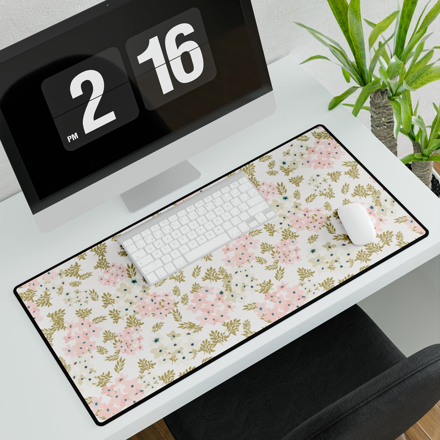 Sakura Flower Pattern Desk Mat