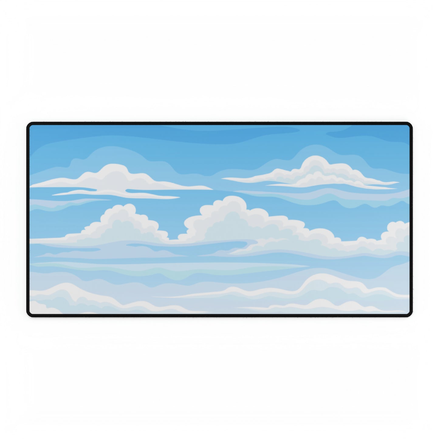 In the clouds Desk Mat